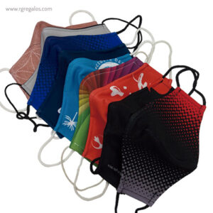 Mascarilla personalizada reutilizable - RG regalos de empresa